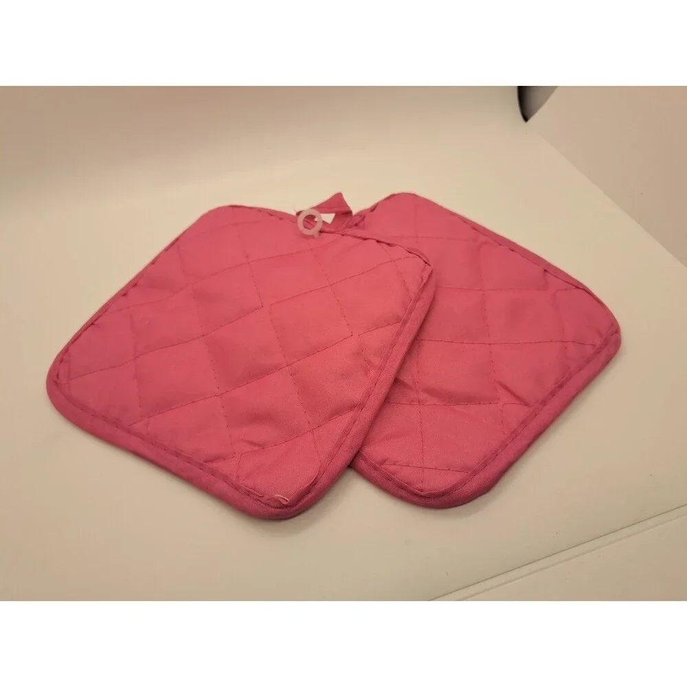 2 NWT Peeps Pot Holders – Pink Easter Bunny – 6.5